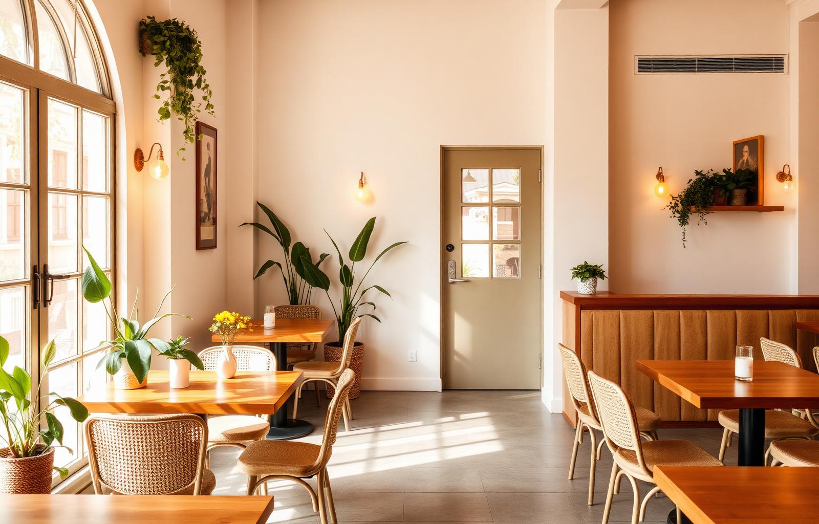 Cafe interior